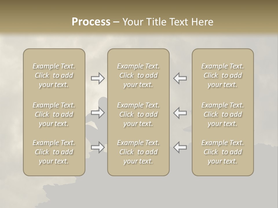 Stylish Athletic Combat PowerPoint Template