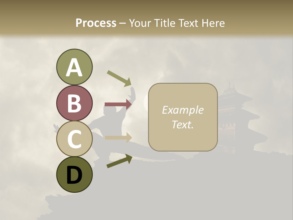 Stylish Athletic Combat PowerPoint Template