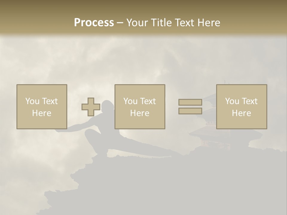 Stylish Athletic Combat PowerPoint Template