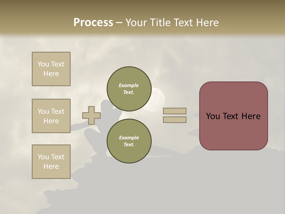 Stylish Athletic Combat PowerPoint Template