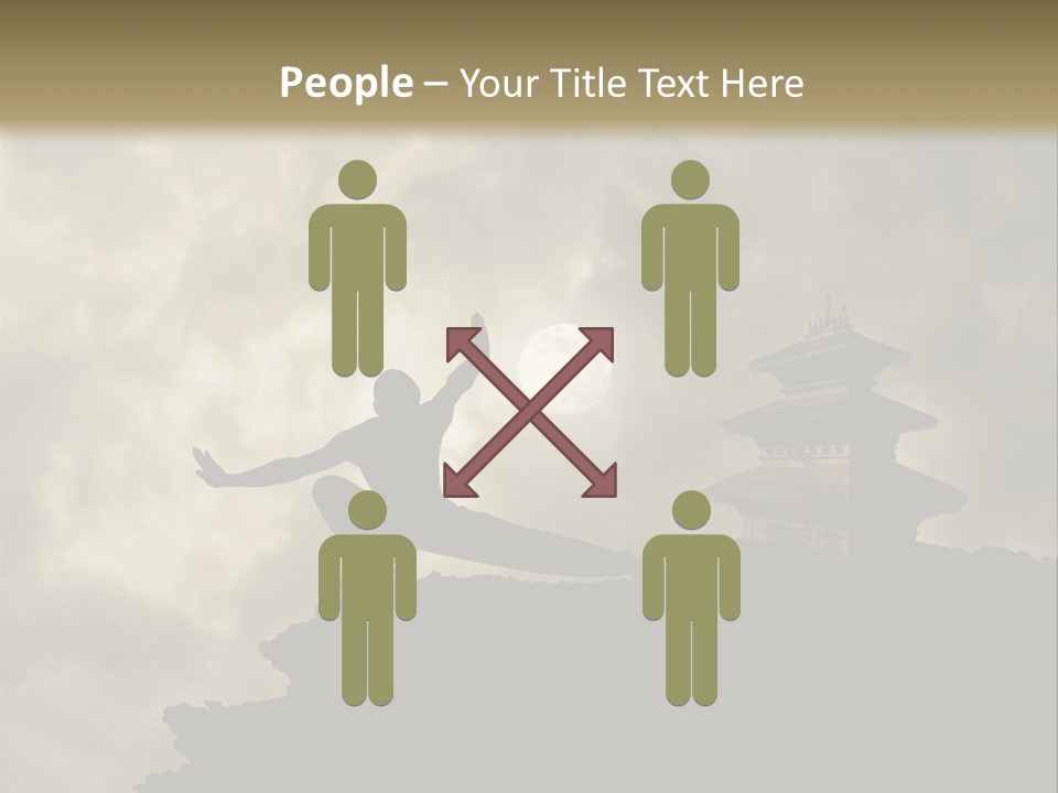 Stylish Athletic Combat PowerPoint Template