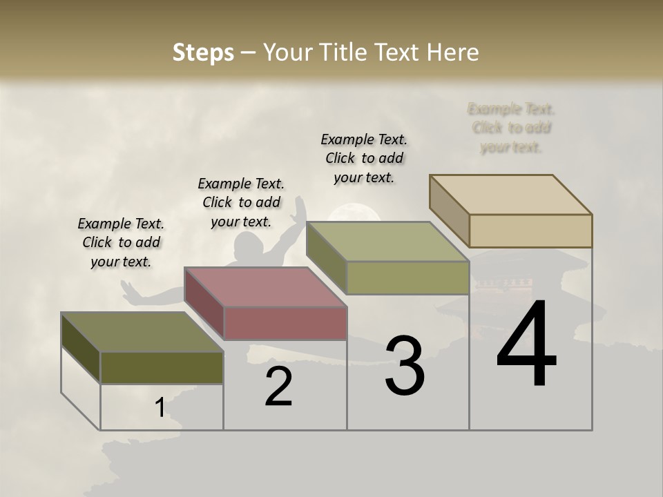 Stylish Athletic Combat PowerPoint Template