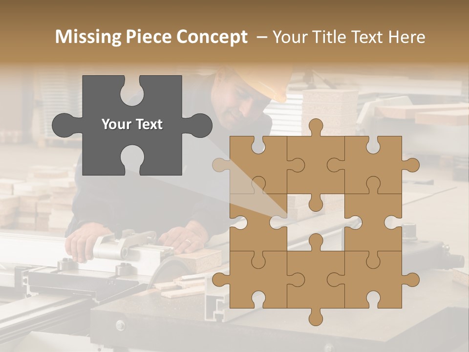 Tool Power Cut PowerPoint Template