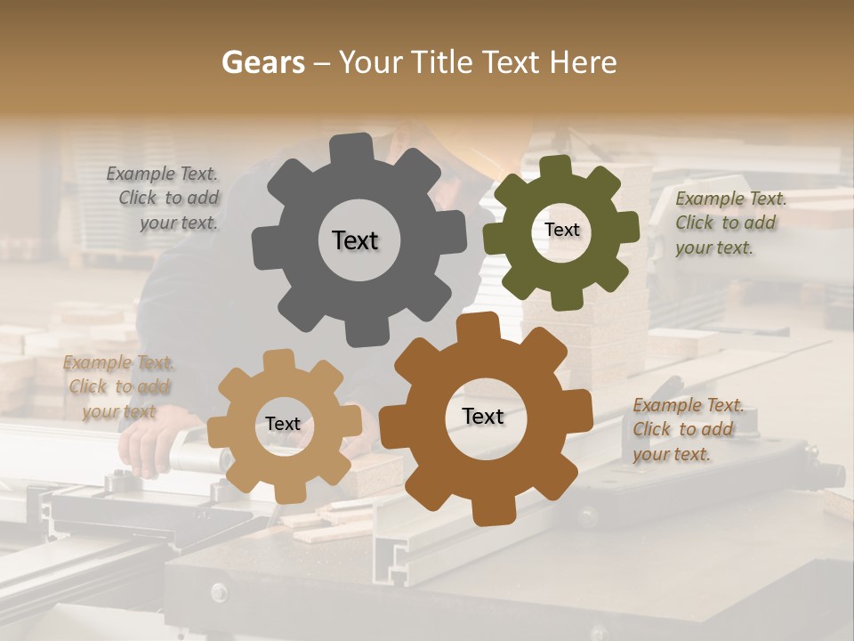 Tool Power Cut PowerPoint Template