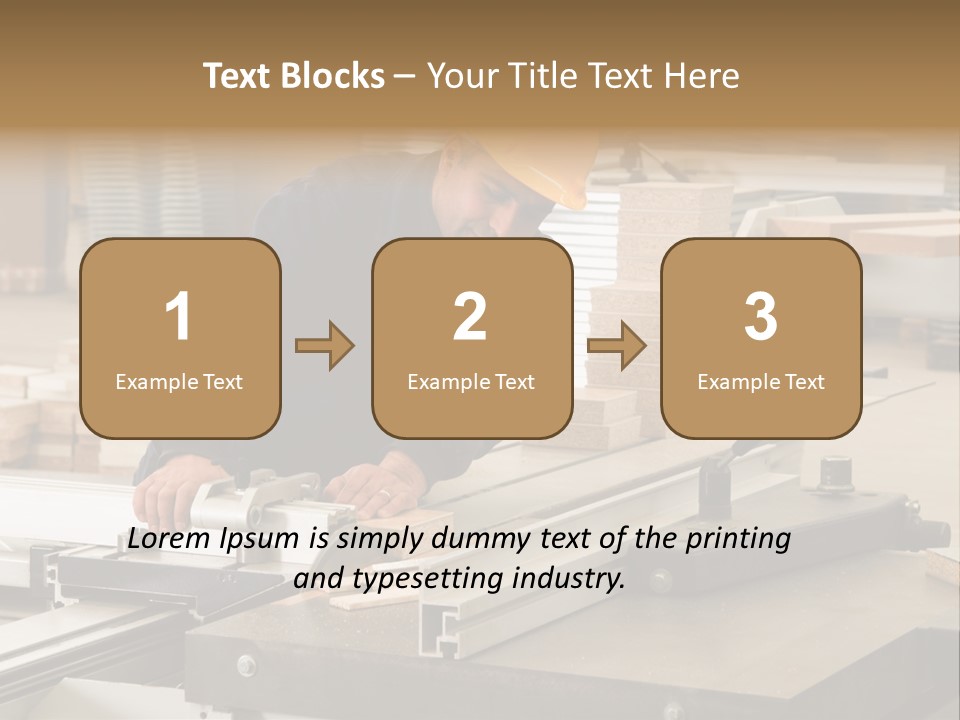 Tool Power Cut PowerPoint Template