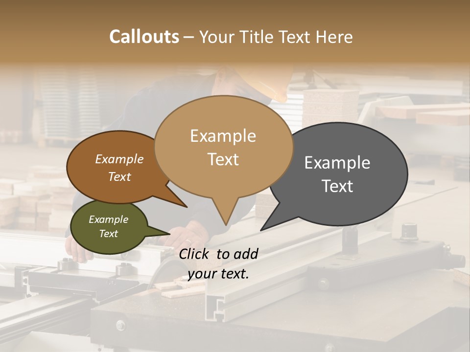 Tool Power Cut PowerPoint Template