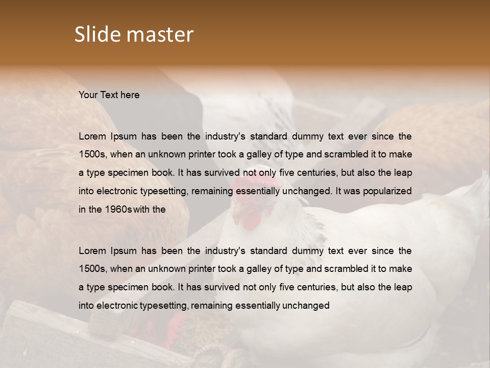 Fauna Fertility Agriculture PowerPoint Template