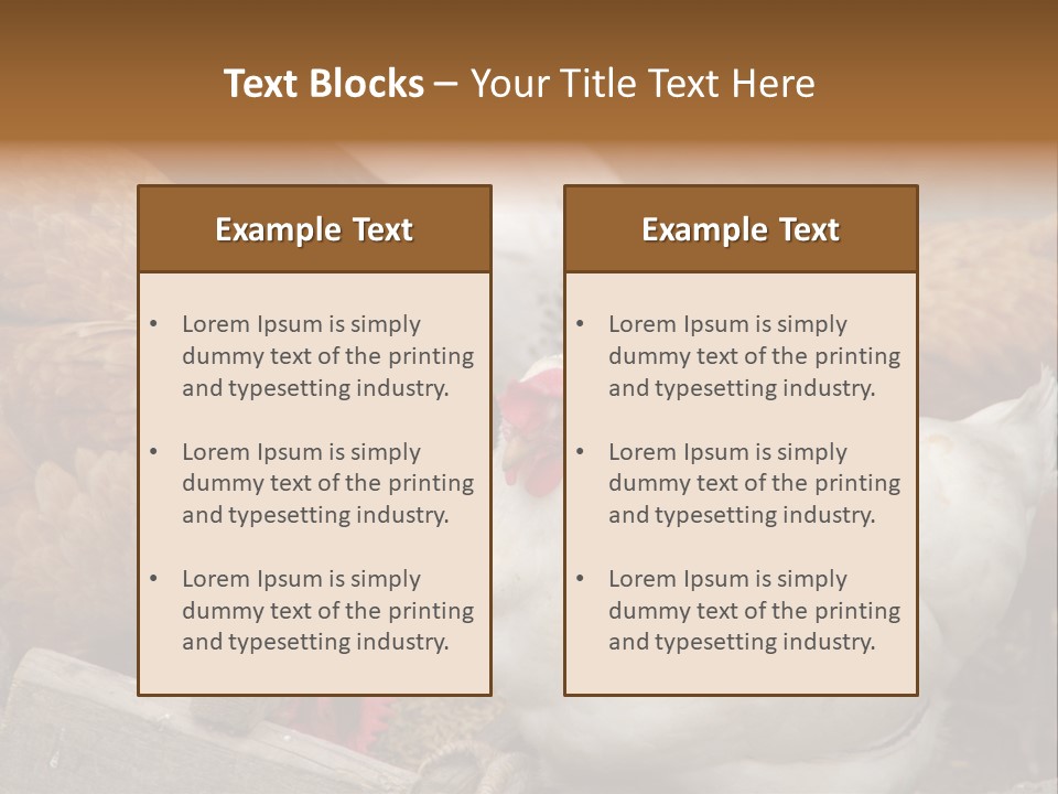 Fauna Fertility Agriculture PowerPoint Template