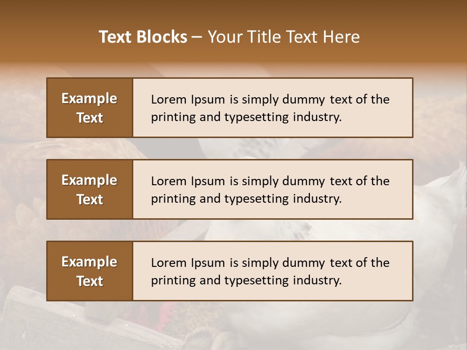 Fauna Fertility Agriculture PowerPoint Template