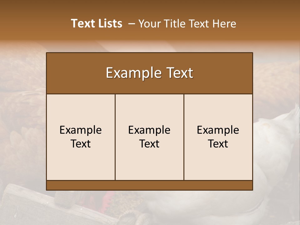 Fauna Fertility Agriculture PowerPoint Template