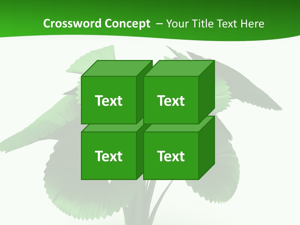 Focus White Happy PowerPoint Template