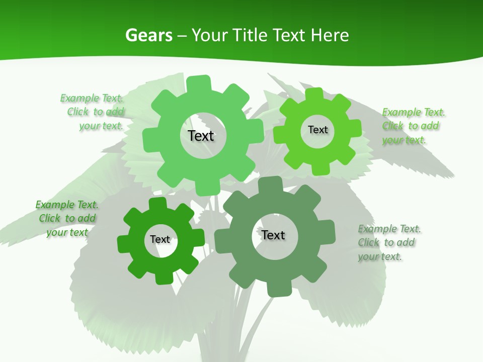 Focus White Happy PowerPoint Template