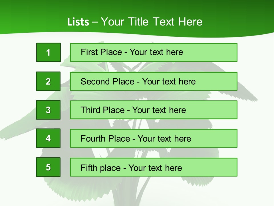 Focus White Happy PowerPoint Template
