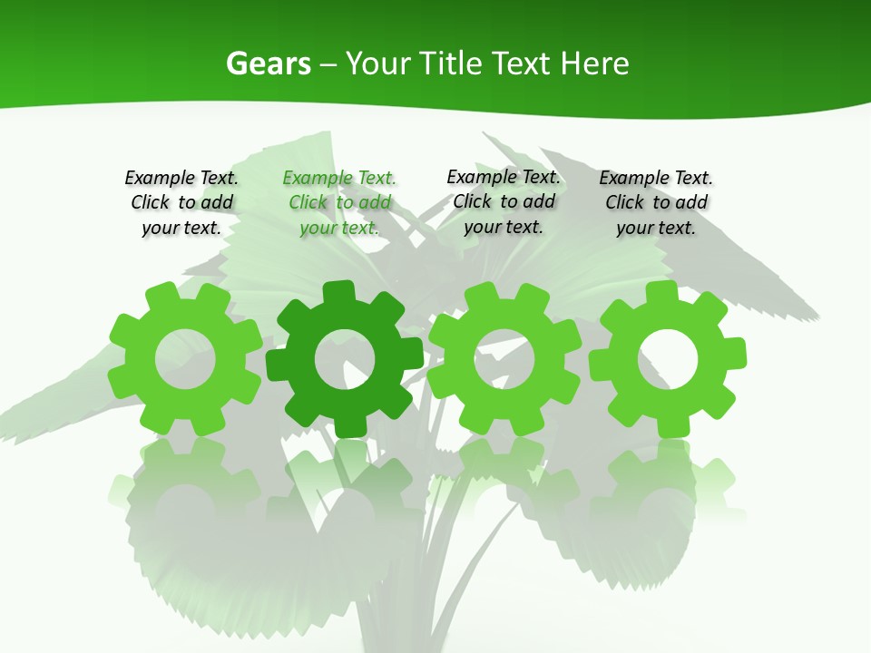 Focus White Happy PowerPoint Template