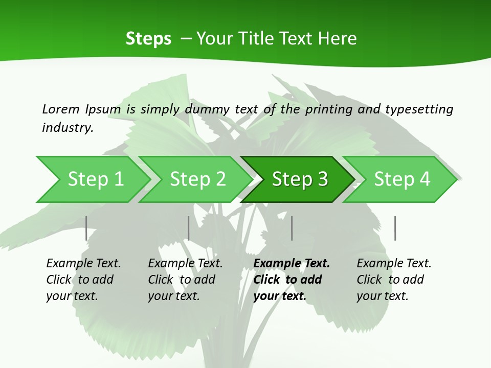 Focus White Happy PowerPoint Template