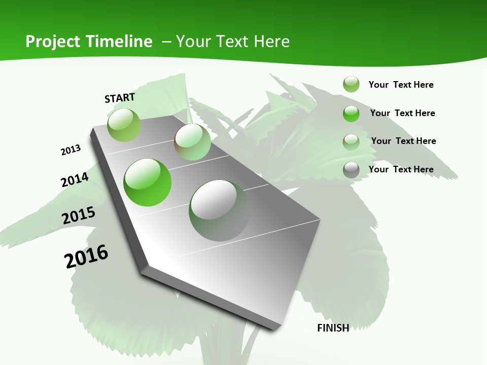 Focus White Happy PowerPoint Template