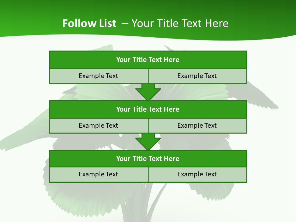 Focus White Happy PowerPoint Template