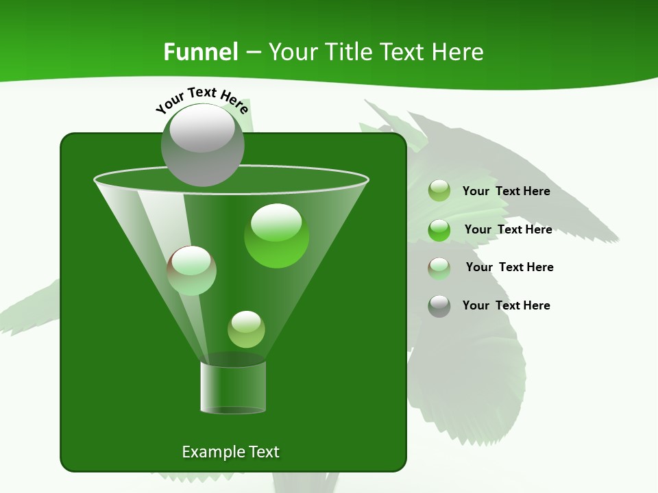 Focus White Happy PowerPoint Template