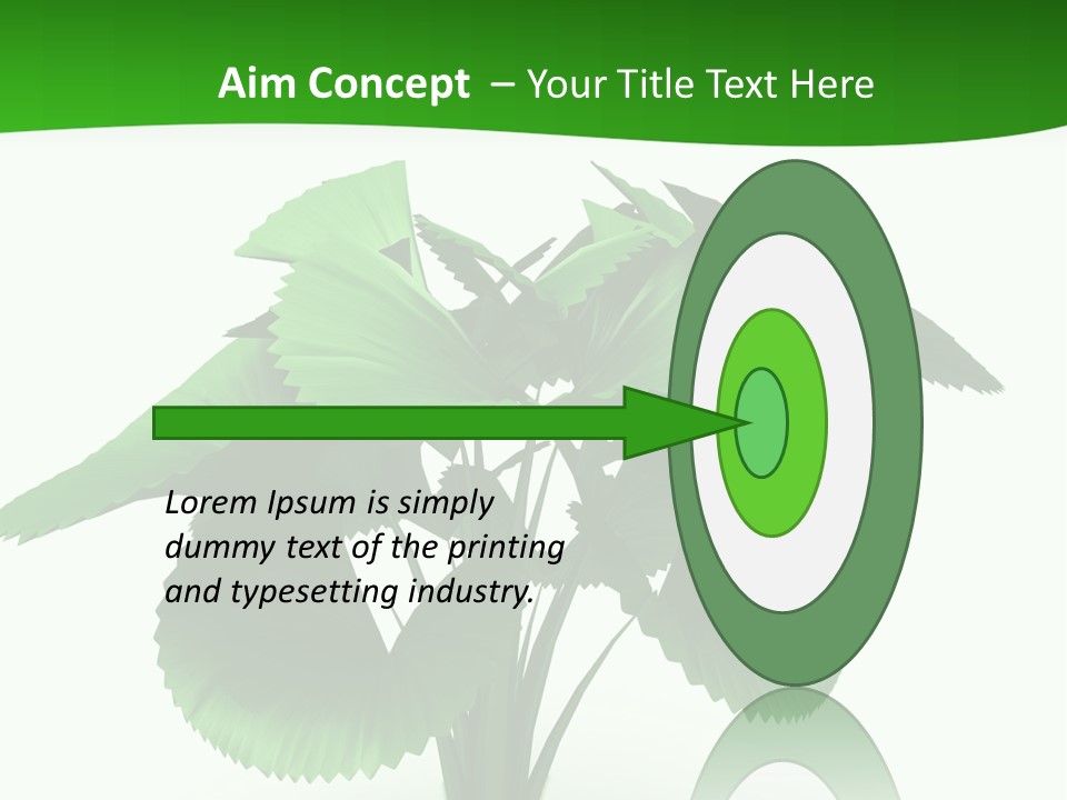 Focus White Happy PowerPoint Template