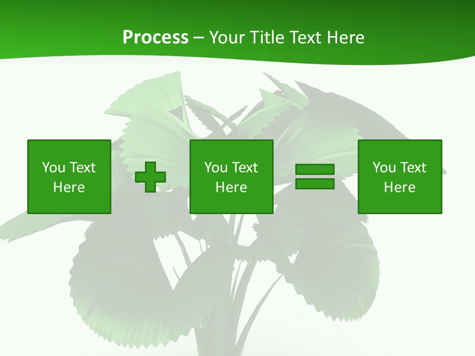 Focus White Happy PowerPoint Template