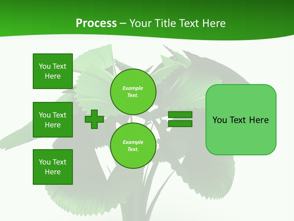 Focus White Happy PowerPoint Template