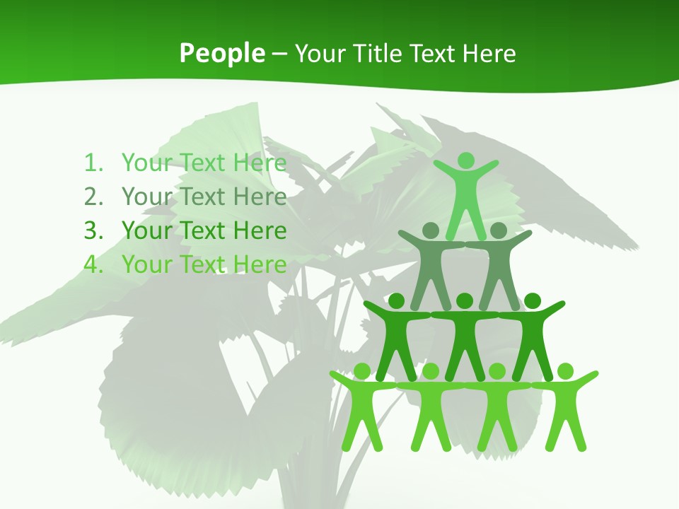 Focus White Happy PowerPoint Template