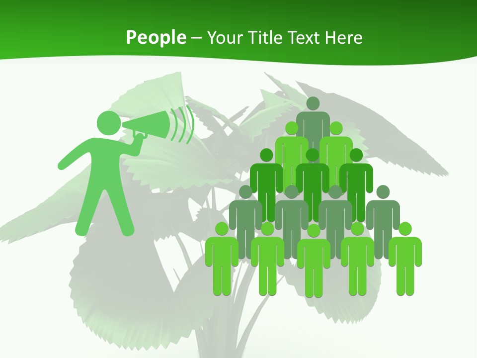 Focus White Happy PowerPoint Template