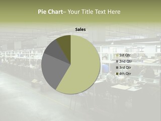 Assembly Development Line PowerPoint Template