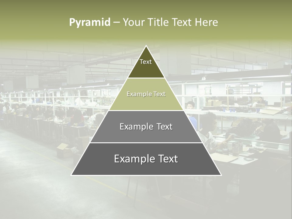 Assembly Development Line PowerPoint Template