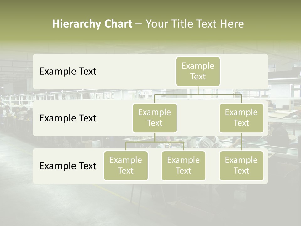 Assembly Development Line PowerPoint Template