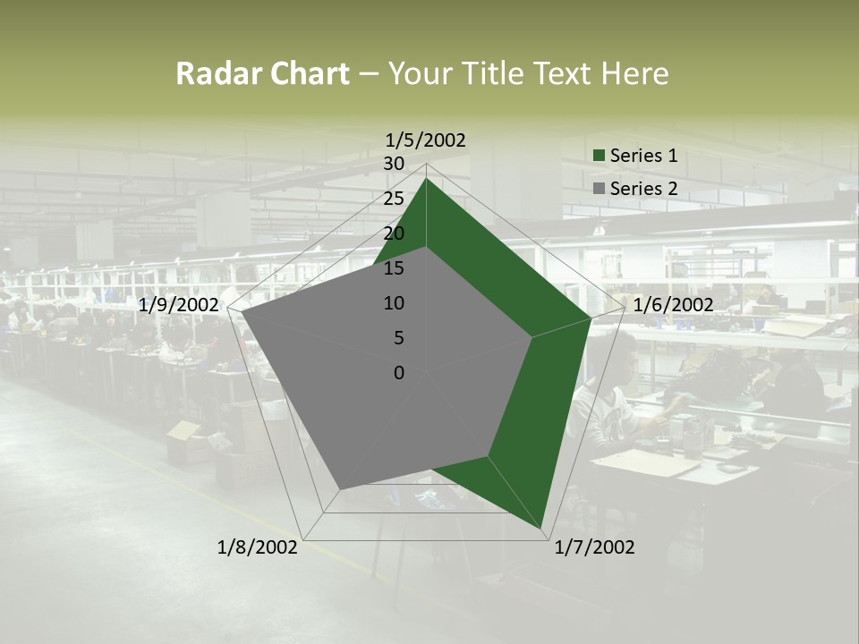 Assembly Development Line PowerPoint Template