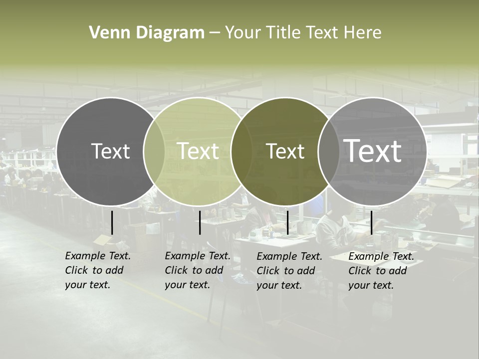 Assembly Development Line PowerPoint Template