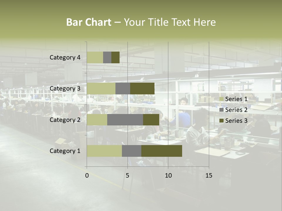 Assembly Development Line PowerPoint Template