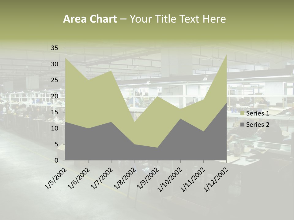 Assembly Development Line PowerPoint Template