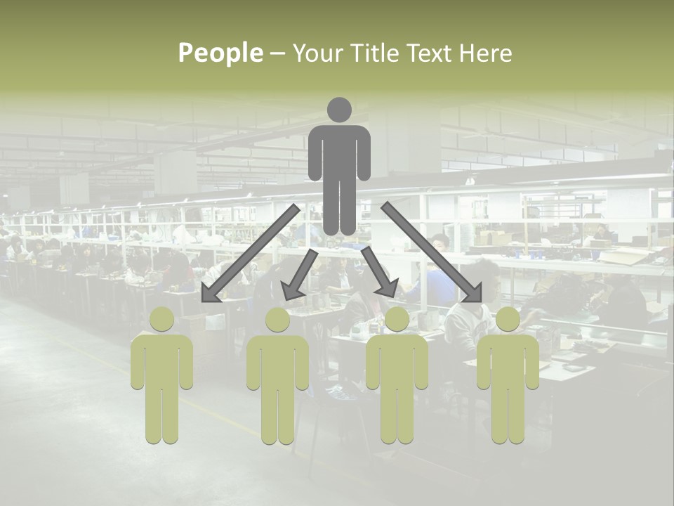 Assembly Development Line PowerPoint Template