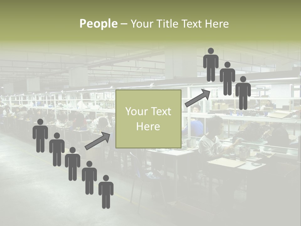 Assembly Development Line PowerPoint Template