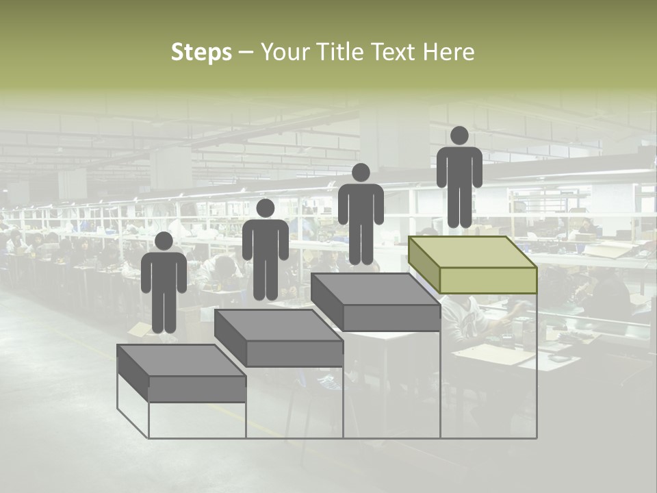 Assembly Development Line PowerPoint Template