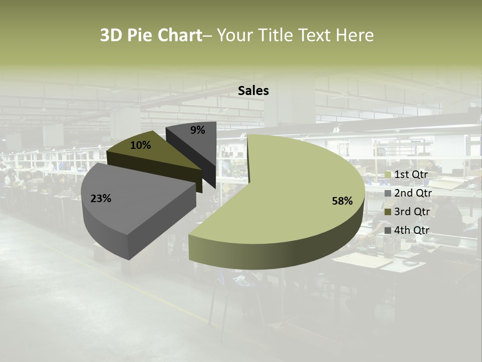 Assembly Development Line PowerPoint Template