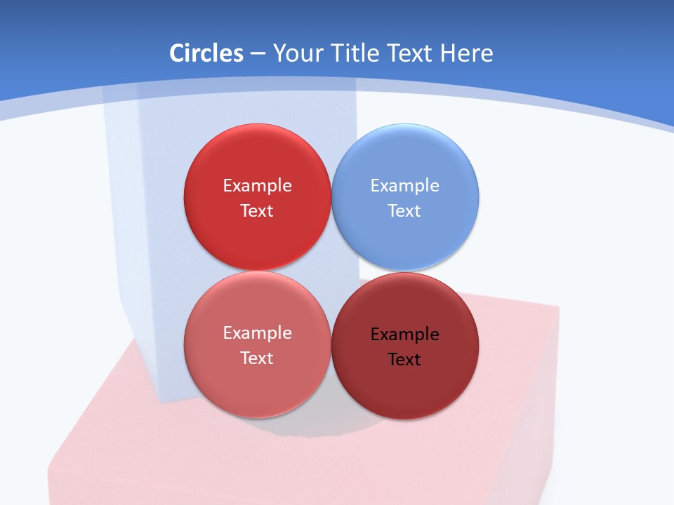 Round Peg Match PowerPoint Template