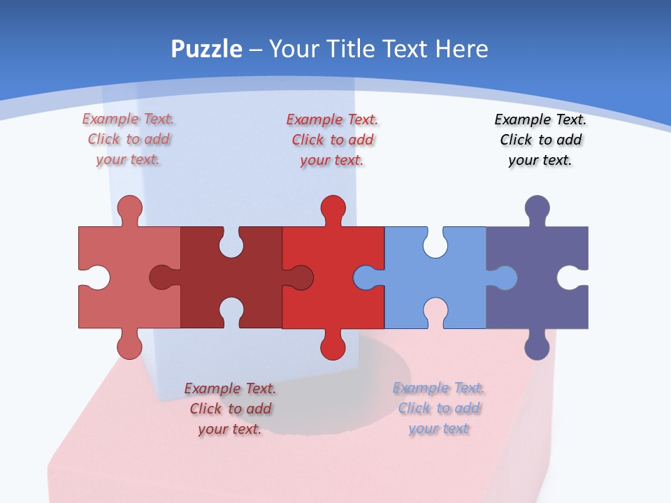 Round Peg Match PowerPoint Template