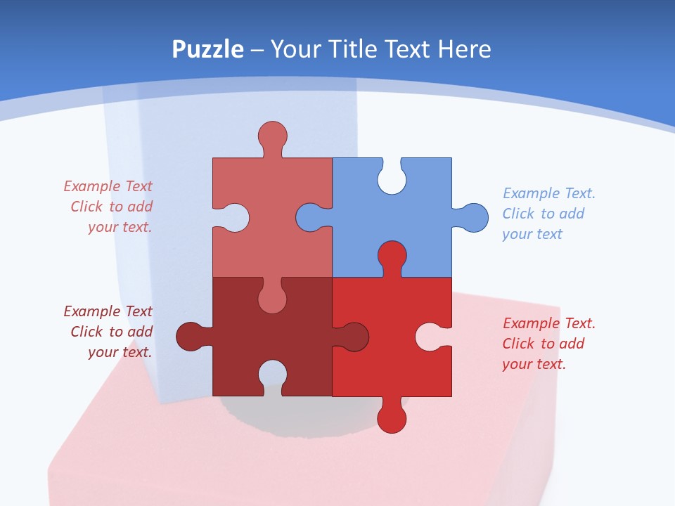 Round Peg Match PowerPoint Template
