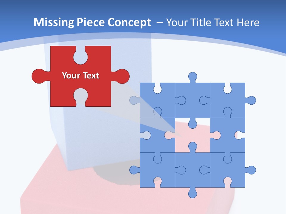 Round Peg Match PowerPoint Template