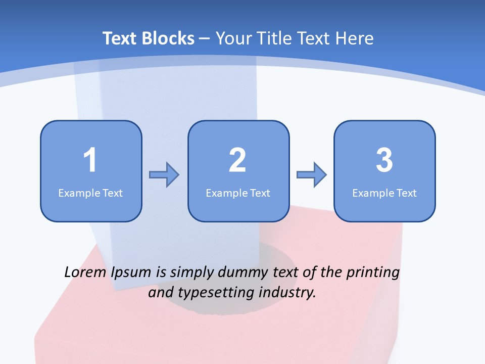 Round Peg Match PowerPoint Template