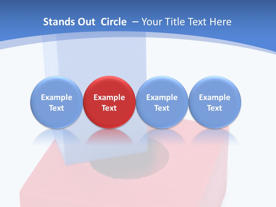 Round Peg Match PowerPoint Template