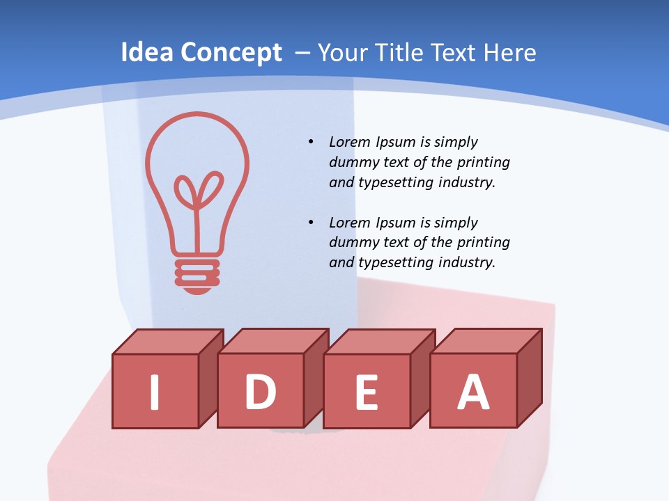 Round Peg Match PowerPoint Template