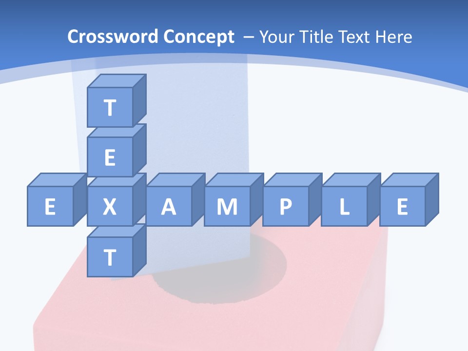 Round Peg Match PowerPoint Template
