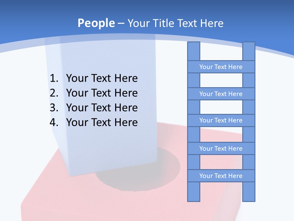Round Peg Match PowerPoint Template
