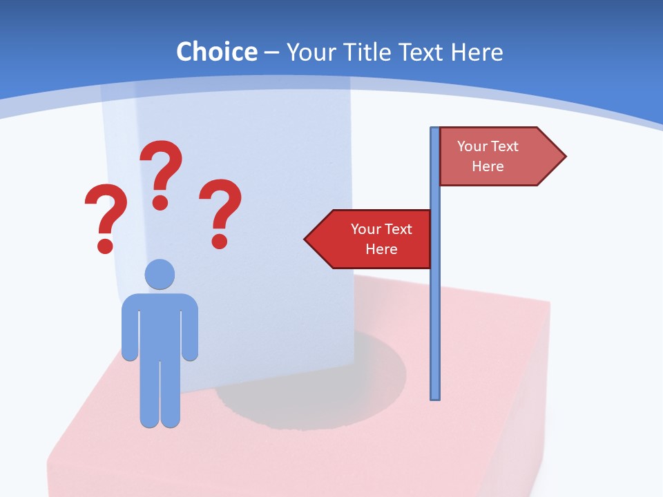 Round Peg Match PowerPoint Template