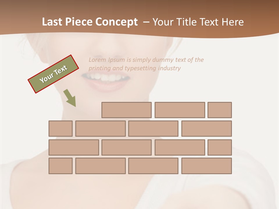 People  Lady PowerPoint Template