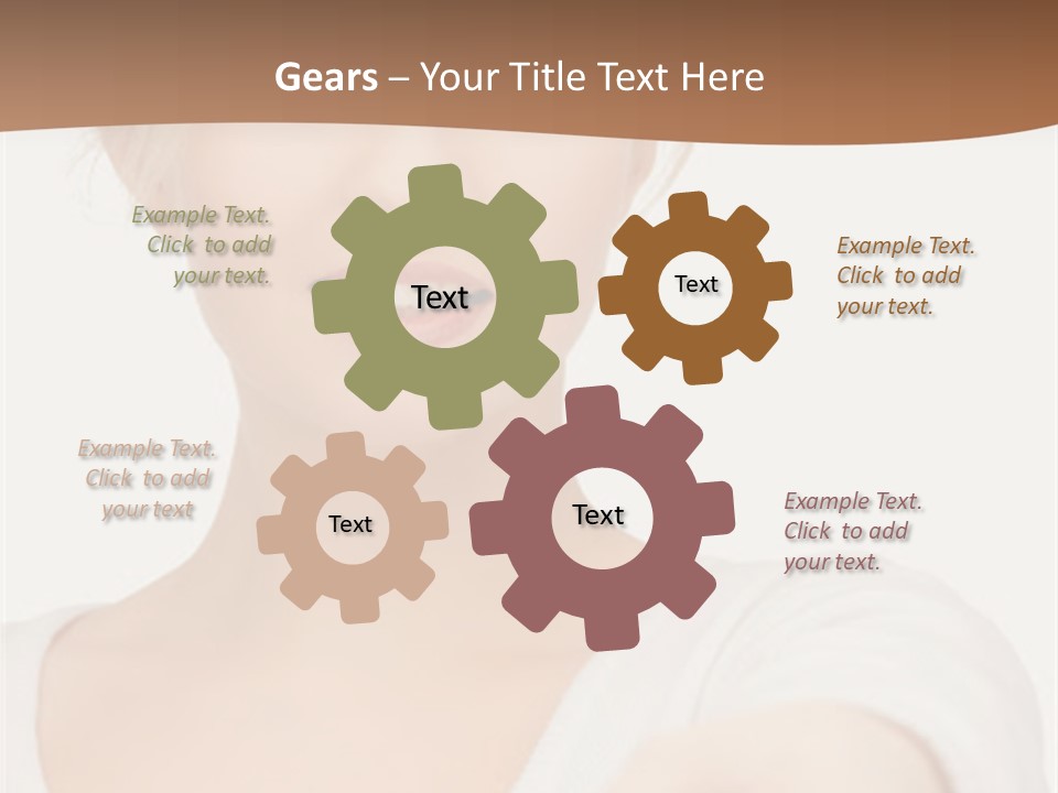 People  Lady PowerPoint Template